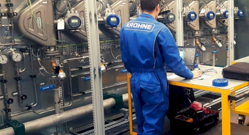 Вимірювання витрати природного газу та кисню для контролю горіння